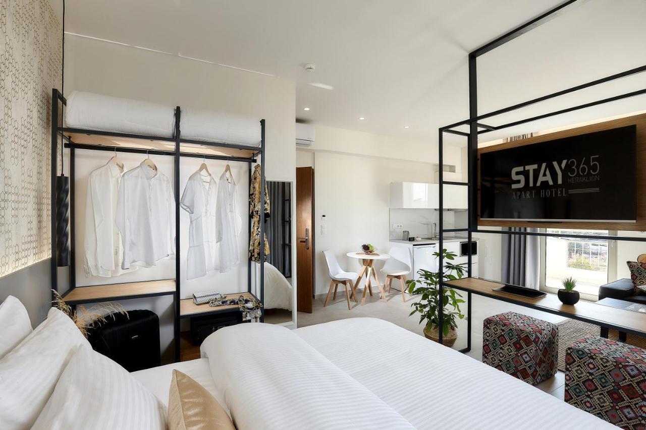 Stay 365 Heraklion Apart Hotel Exterior foto